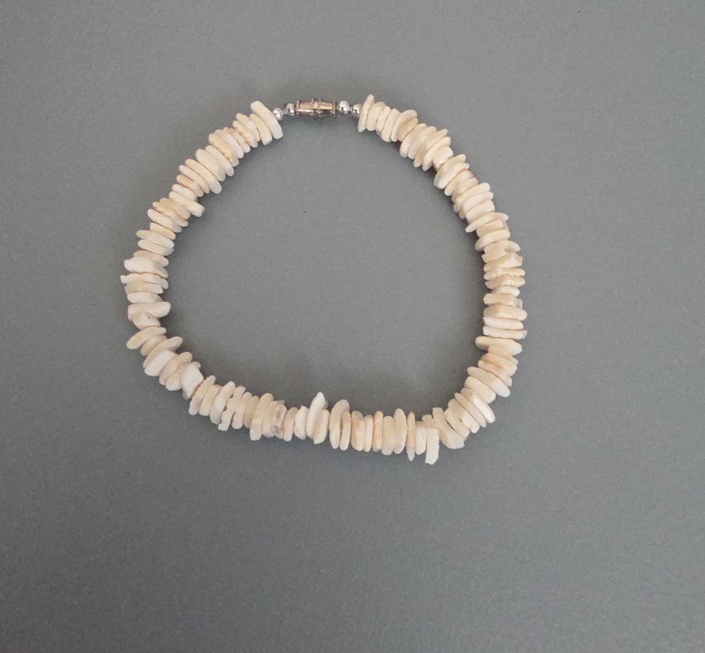Natural Cream Shell Chip Necklace - Women Jewelry